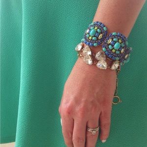 Stella and Dot Sardinia Bracelet- Blue